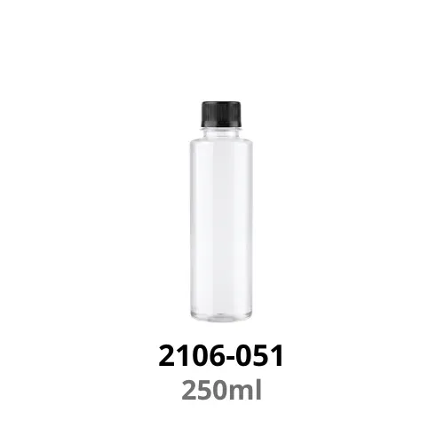 Straight Cylindrical Juice Bottle 250 ml