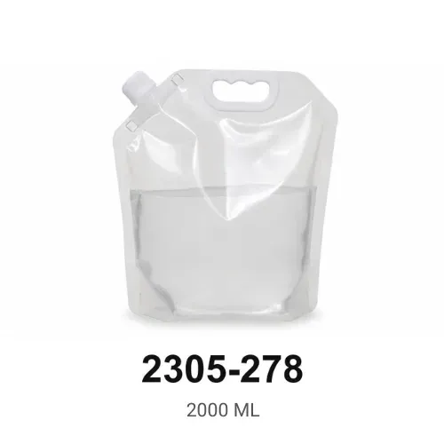 Stand-Up Juice Pouch with Handle 2 L